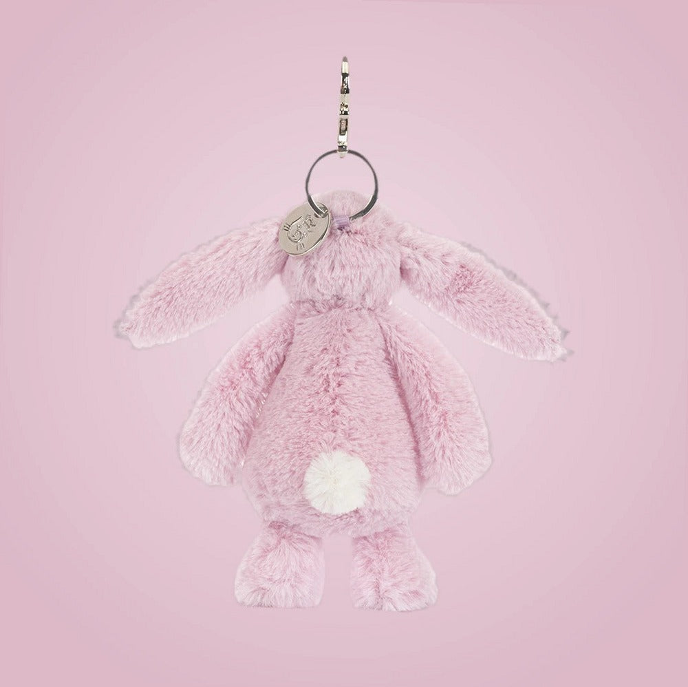 Thistlepop Blossom Bunny Bag Charm — gallery view 3