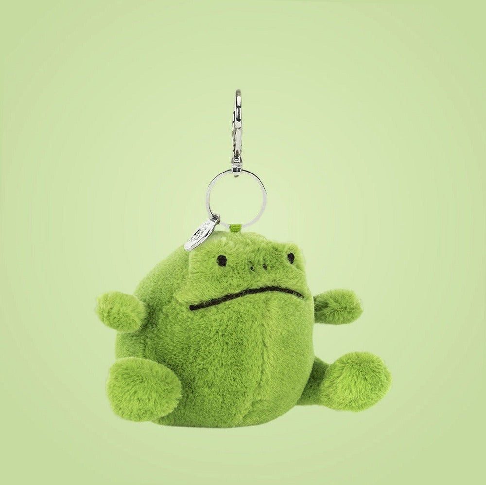 Ricky Rain Frog Bag Charm — front view