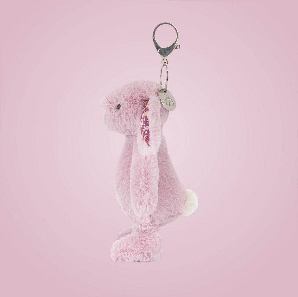 Thistlepop Blossom Bunny Bag Charm — gallery view 2