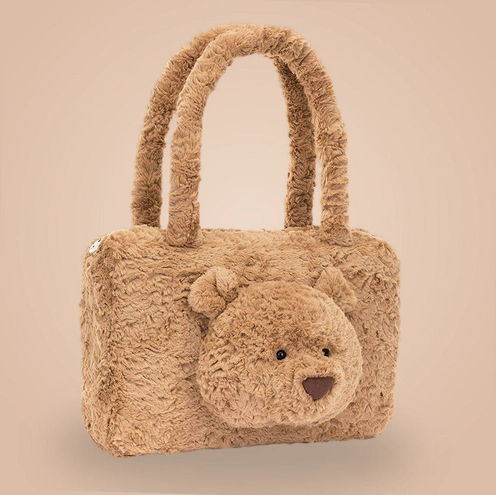 Bartholomew Bear Tote Bag — front view