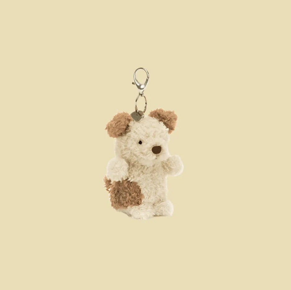 Little Pup Bag Charm — front view