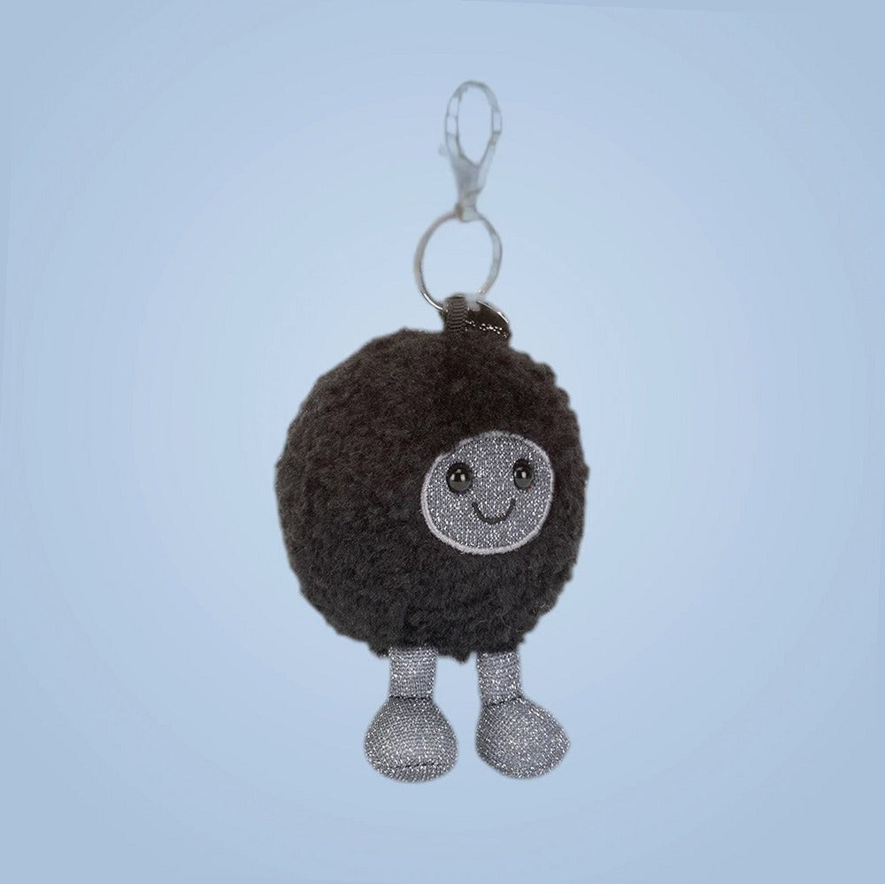 Amuseables Black Hole Bag Charm — front view