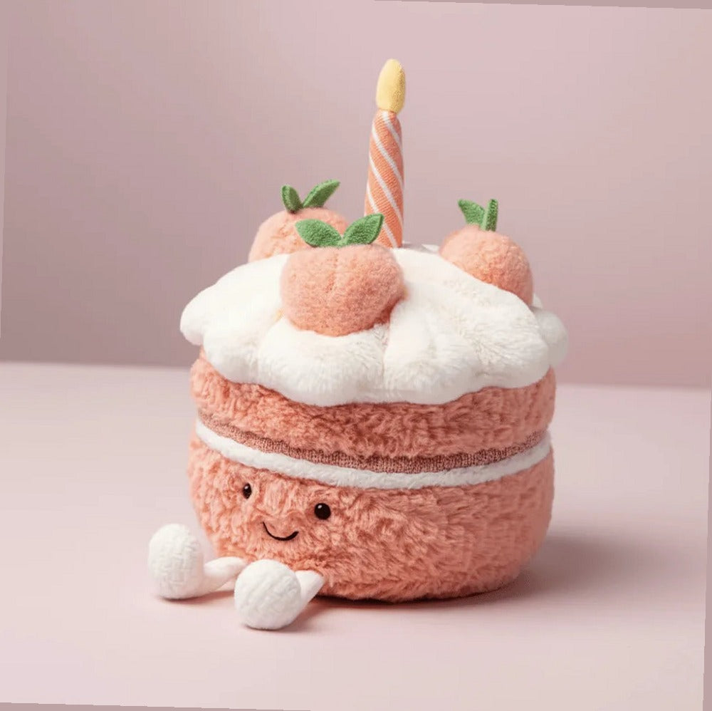 Amuseables Melbie Peach Cake — front view