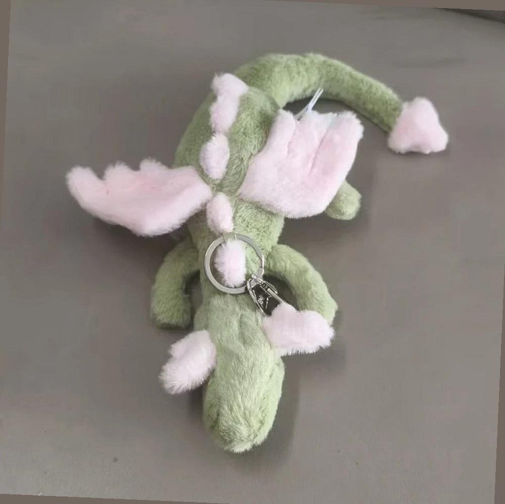 Malachy Dragon Bag Charm — front view