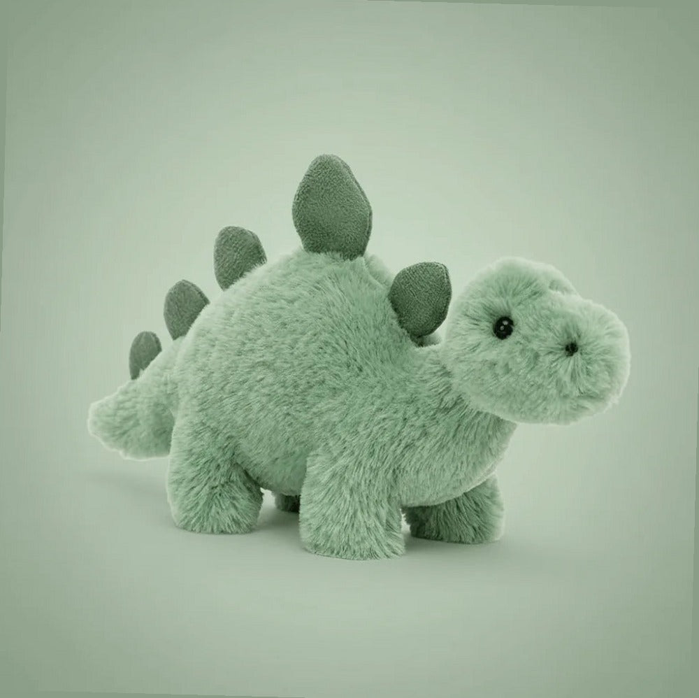 Mini Fossilly Stegosaurus — front view