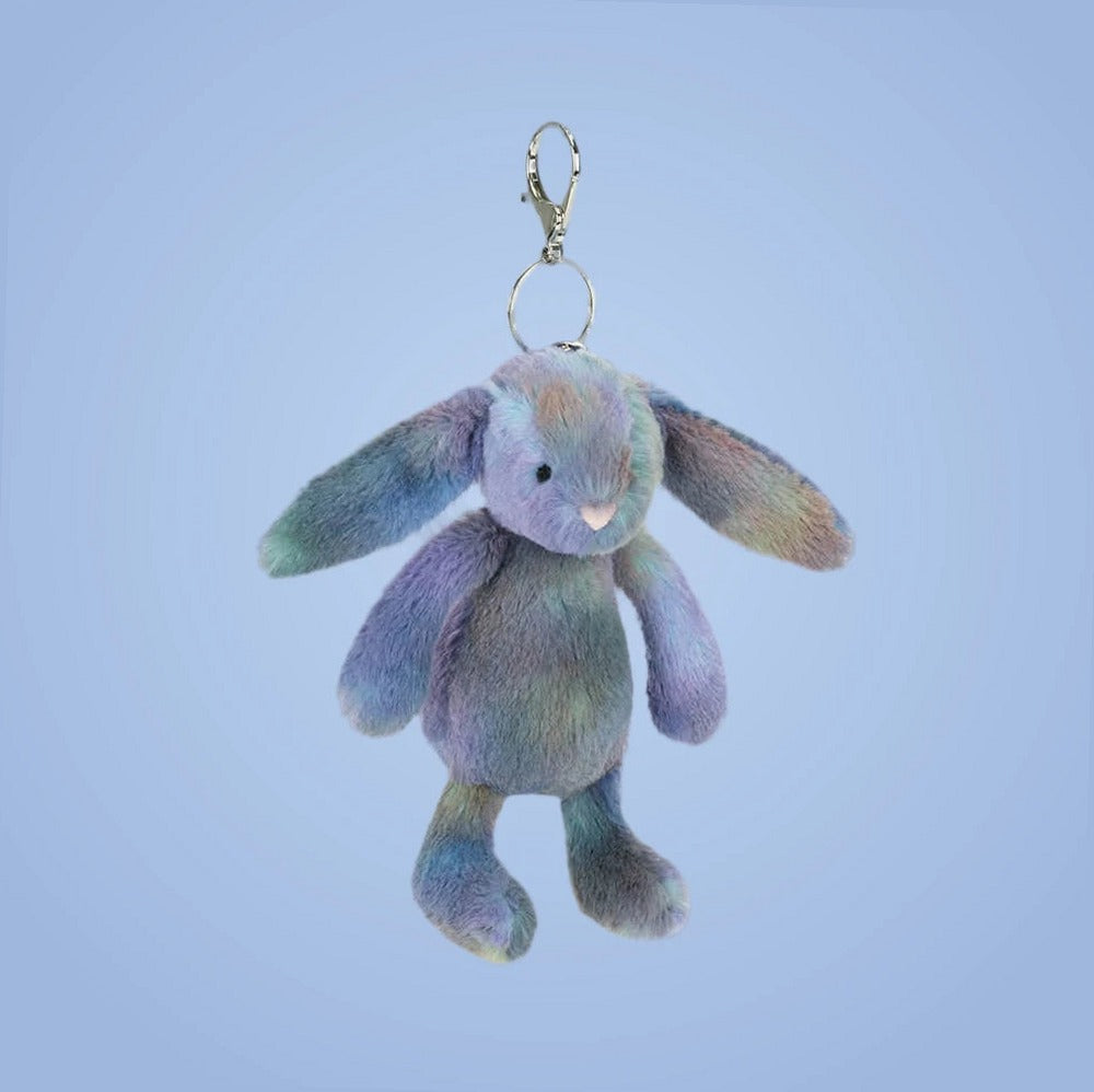Zodihop Luxe Bunny Bag Charm — front view
