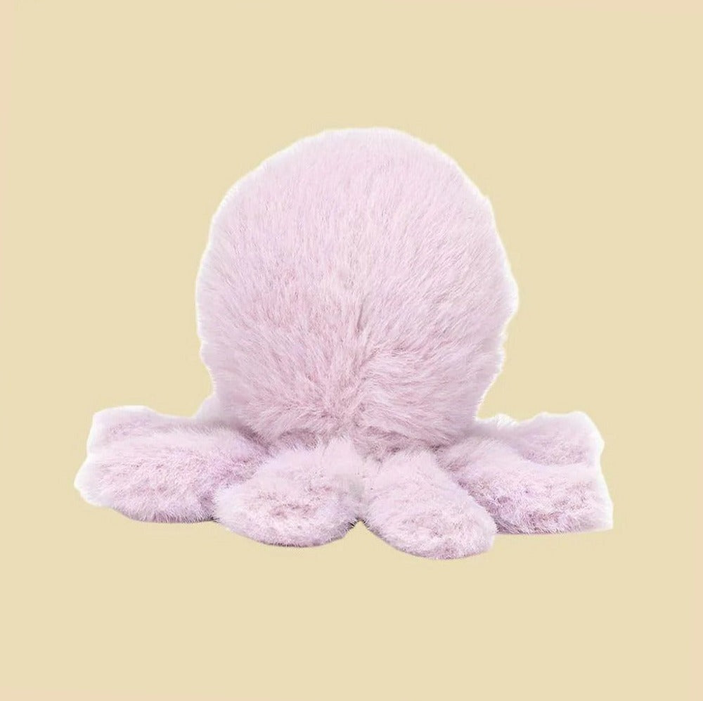 Fluffy Octopus Bag Charm — gallery view 3