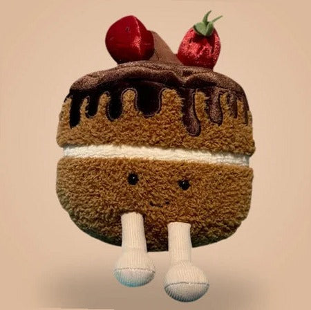 Glacy Chocolate Cake — front view