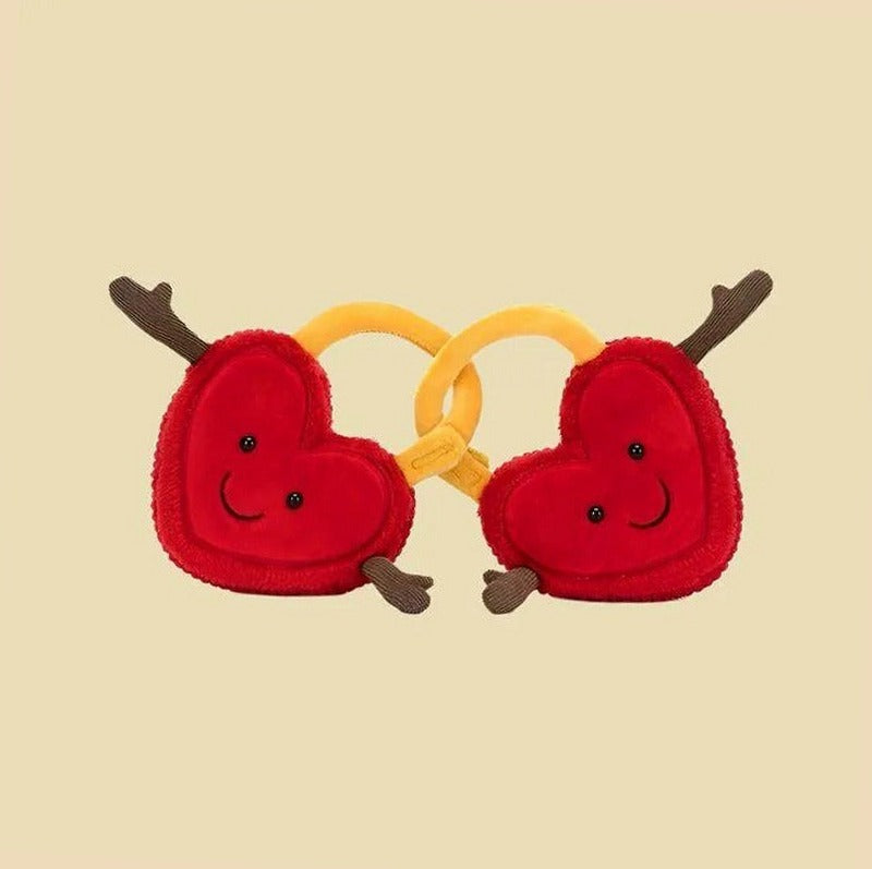 Amuseables Val & Tina Love Locks — front view