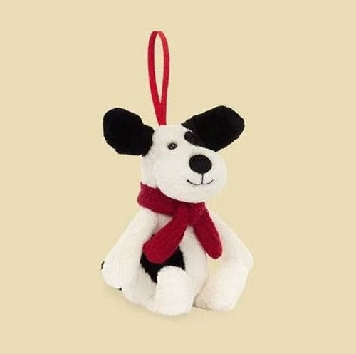 Bashful Puppy Decoration — front view