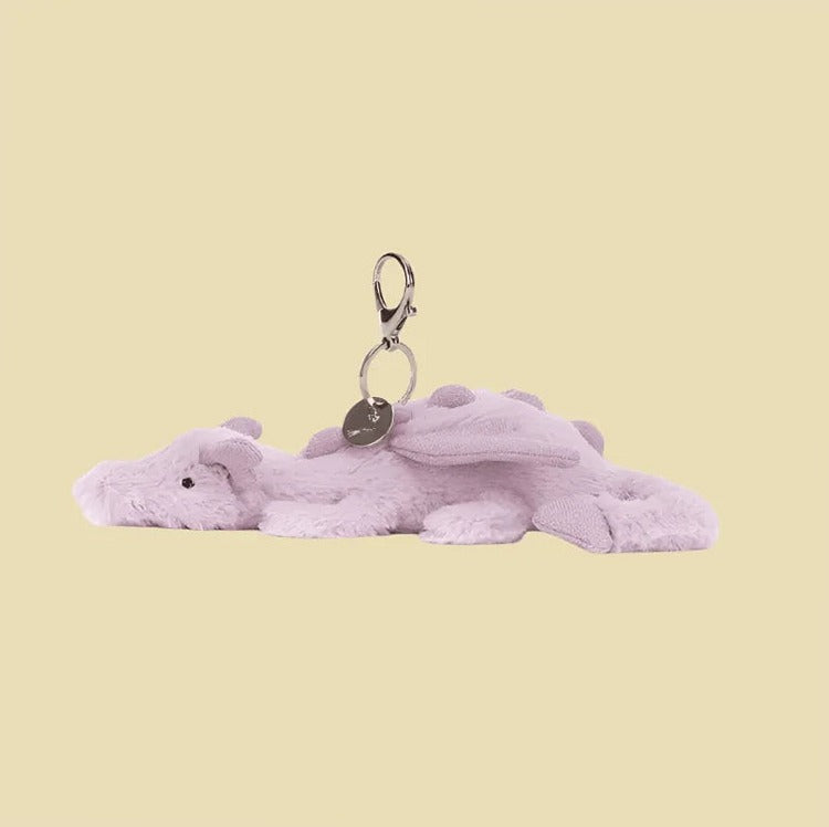 Lavender Dragon Bag Charm — gallery view 2