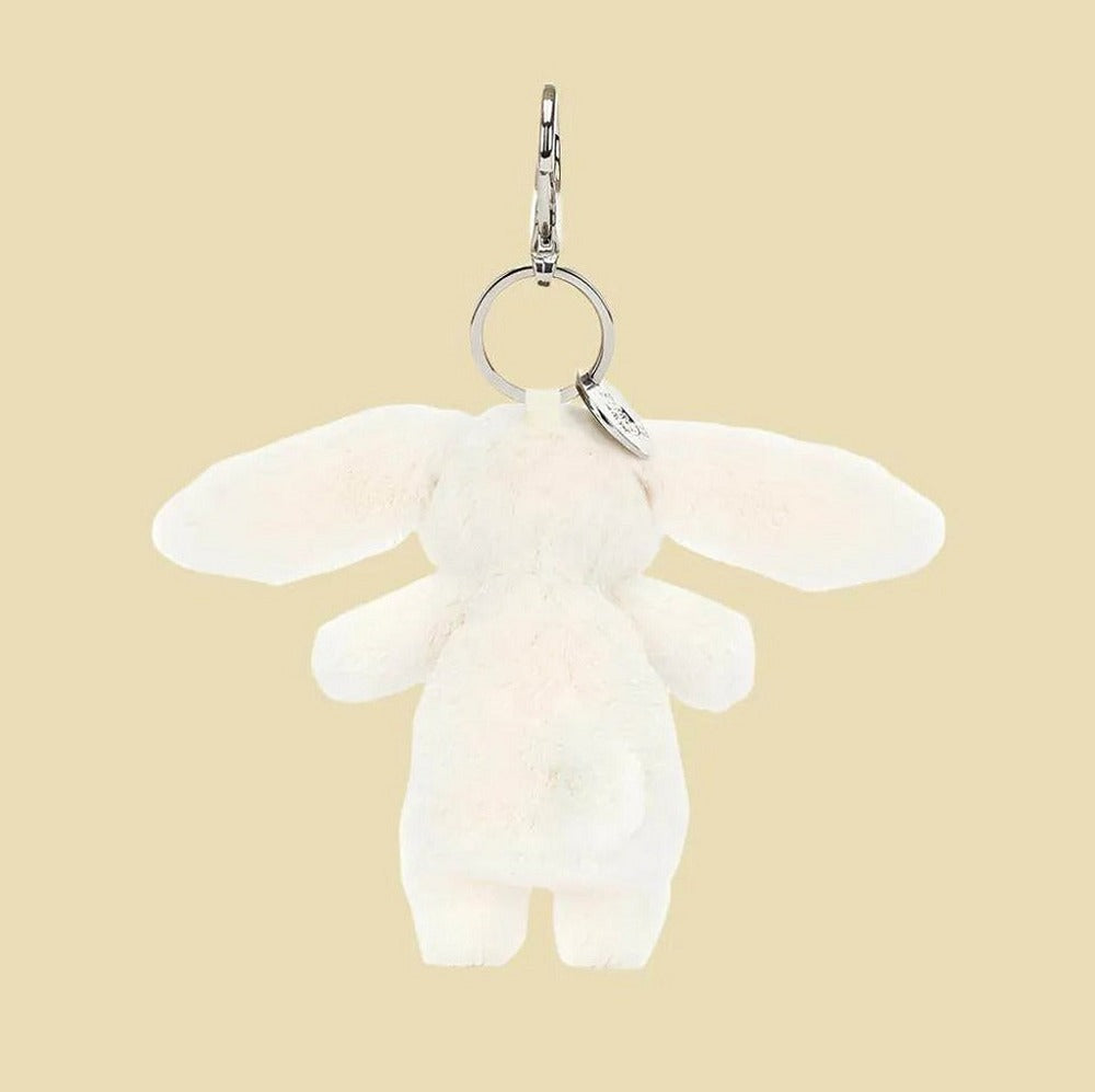 Bashful Cream Bunny Bag Charm — gallery view 2