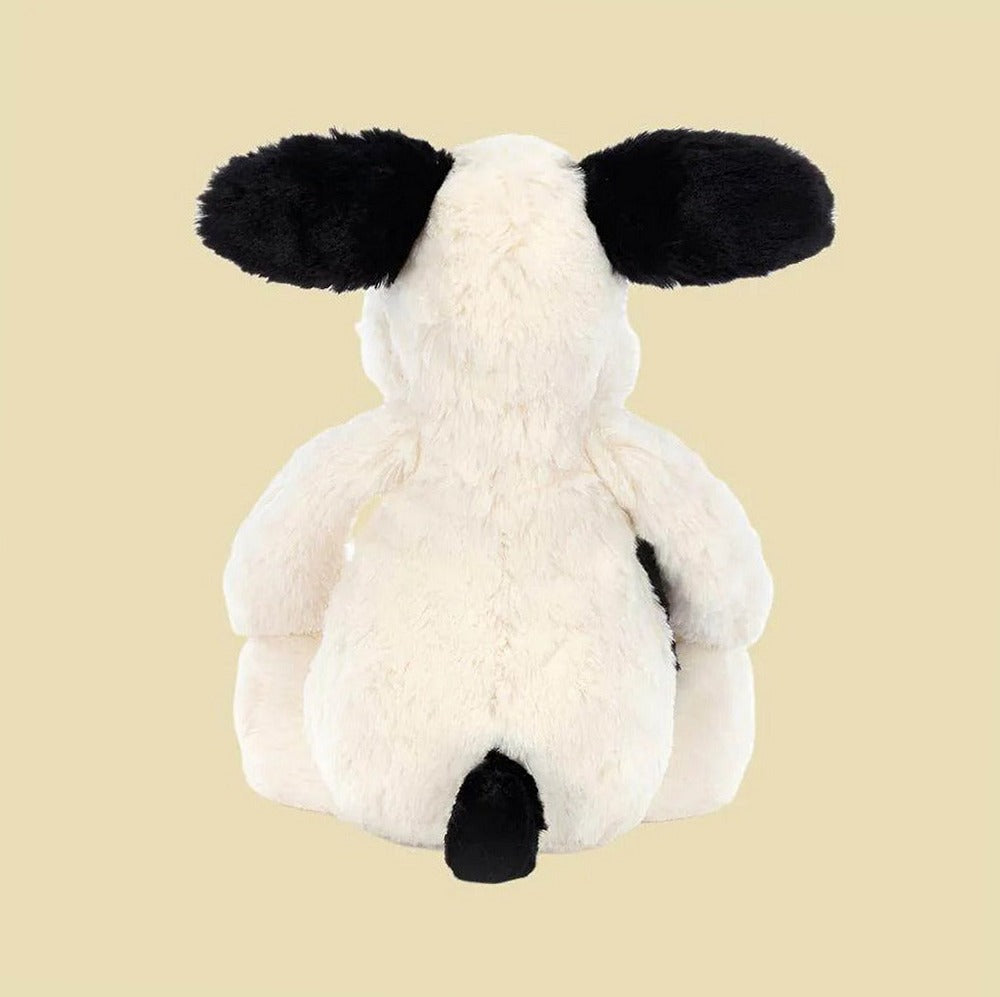 Bashful Black & Cream Puppy — gallery view 3