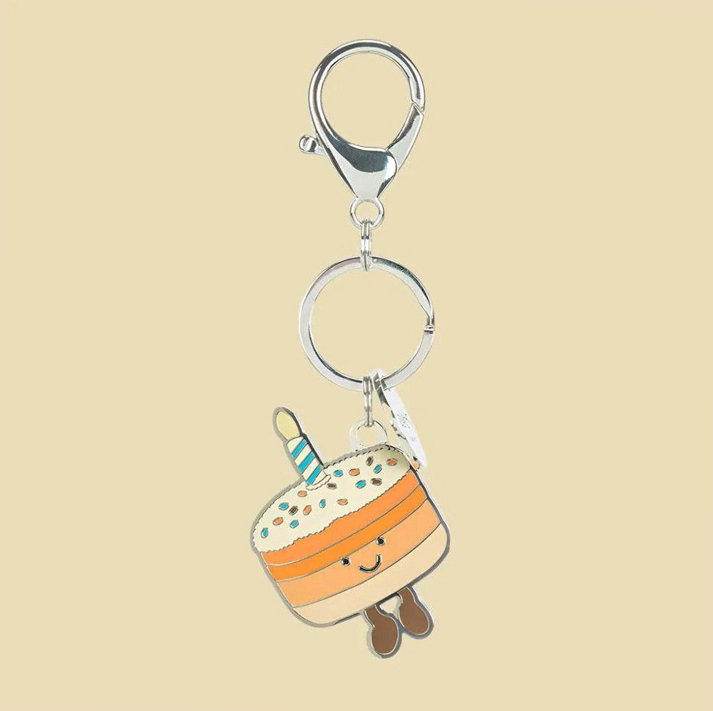 Amuseables Jellina Birthday Cake Keyring — front view