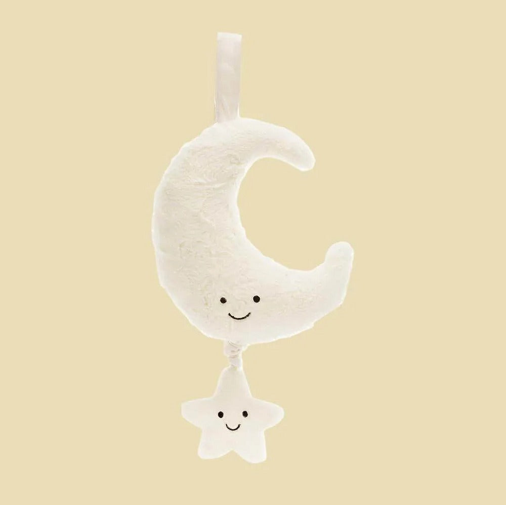 Amuseables Moon Musical Pull — front view