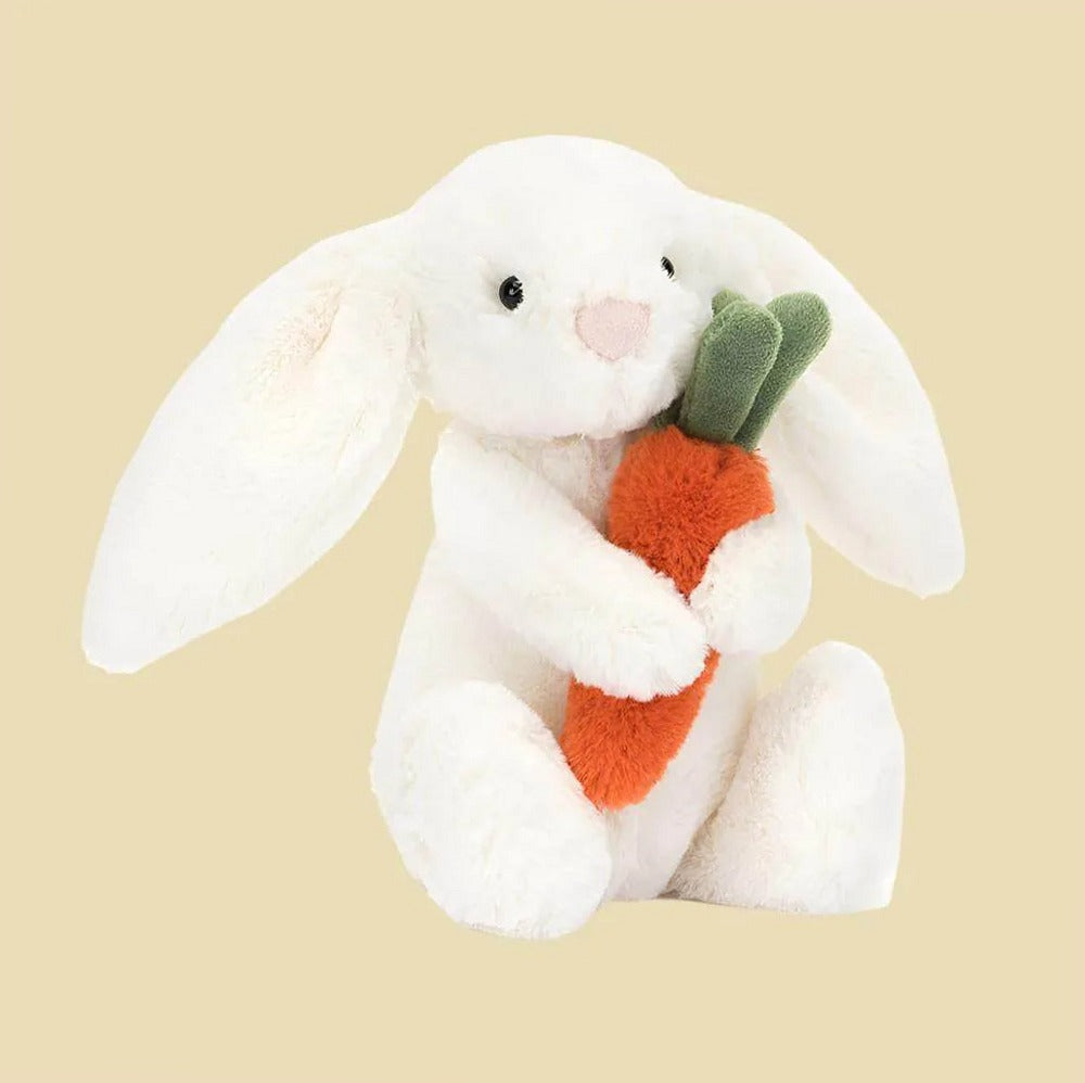 Bashful Carrot Bunny — front view
