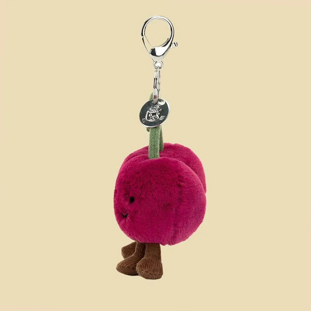Amuseables Cherries Bag Charm — gallery view 3