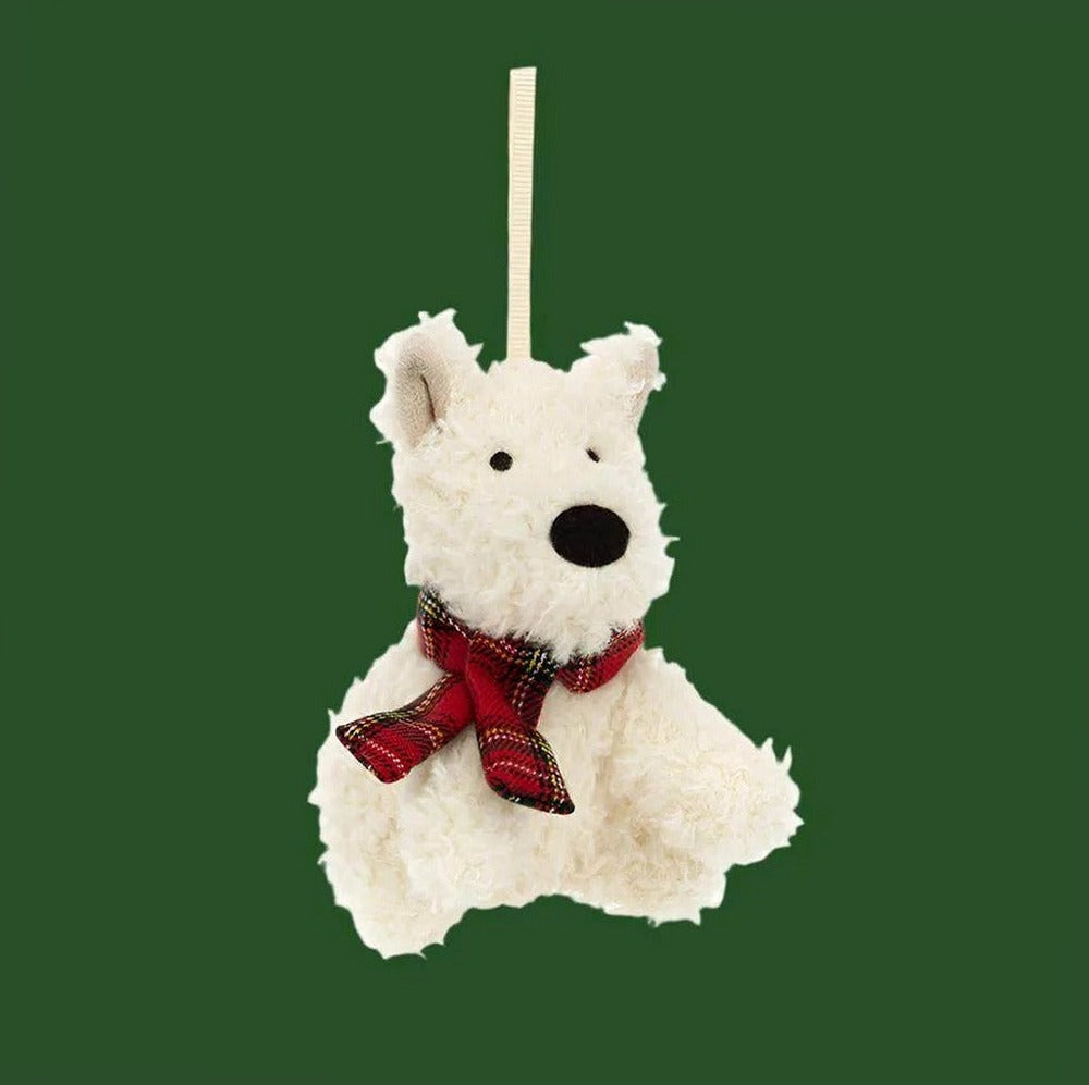 Munro Scottie Dog Decoration — front view