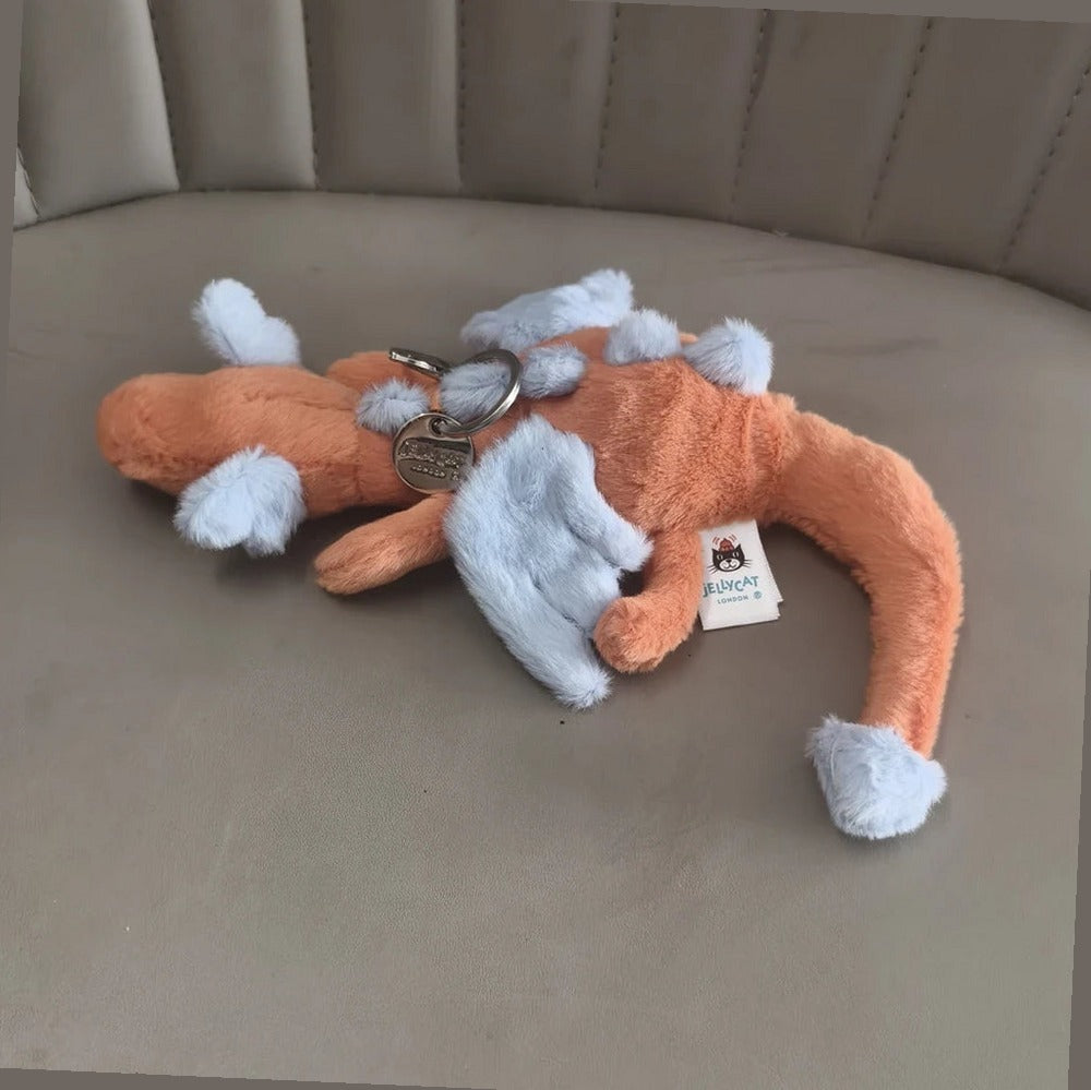 Persimmon Dragon Bag Charm — gallery view 2