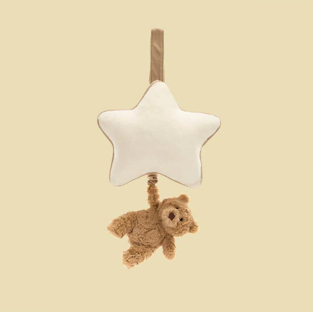 Bartholomew Bear Musical Pull — front view