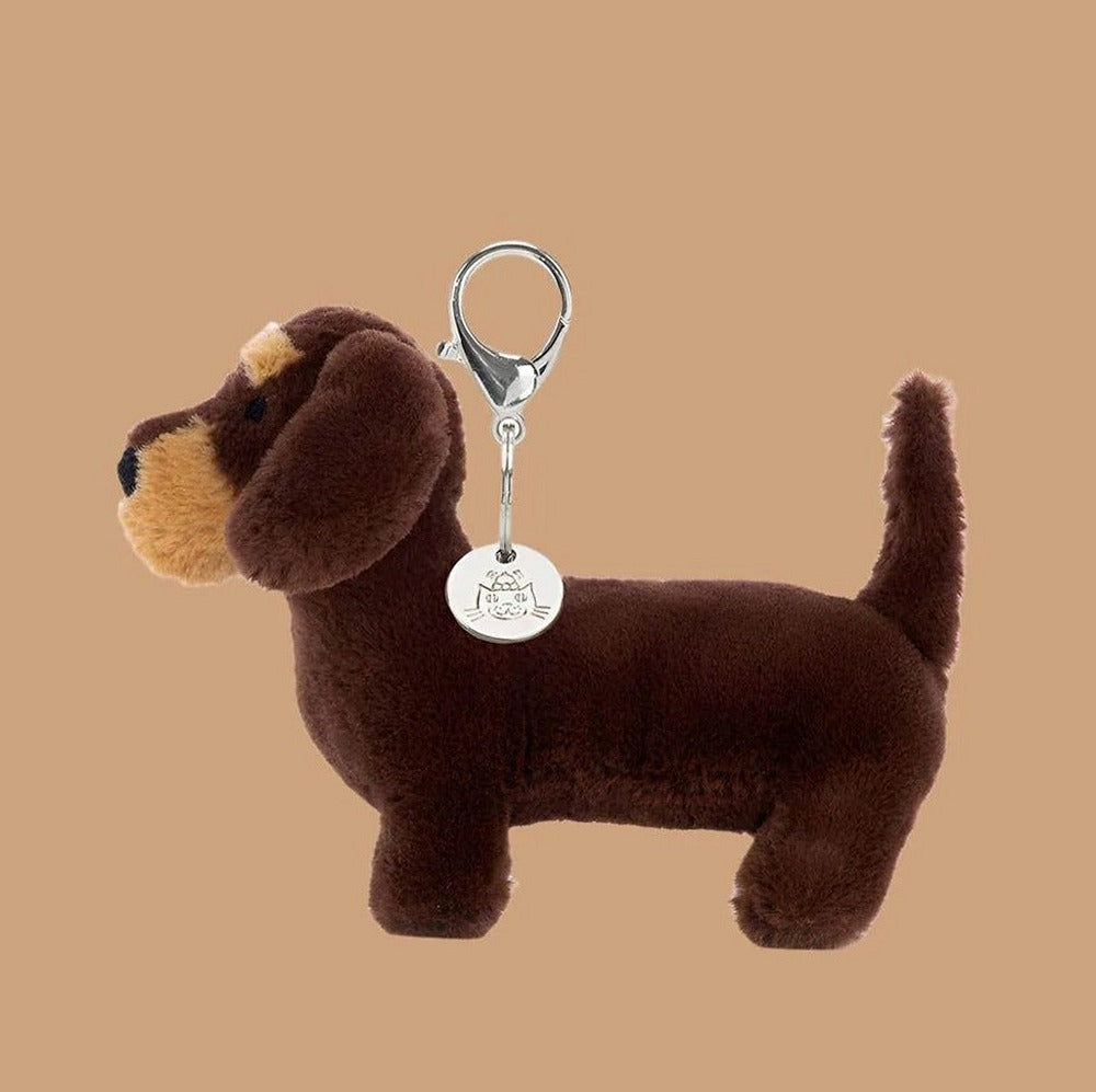 Otto Sausage Dog Bag Charm — gallery view 2