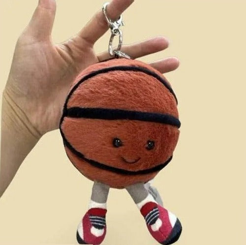 Basketball Bag Charm — front view