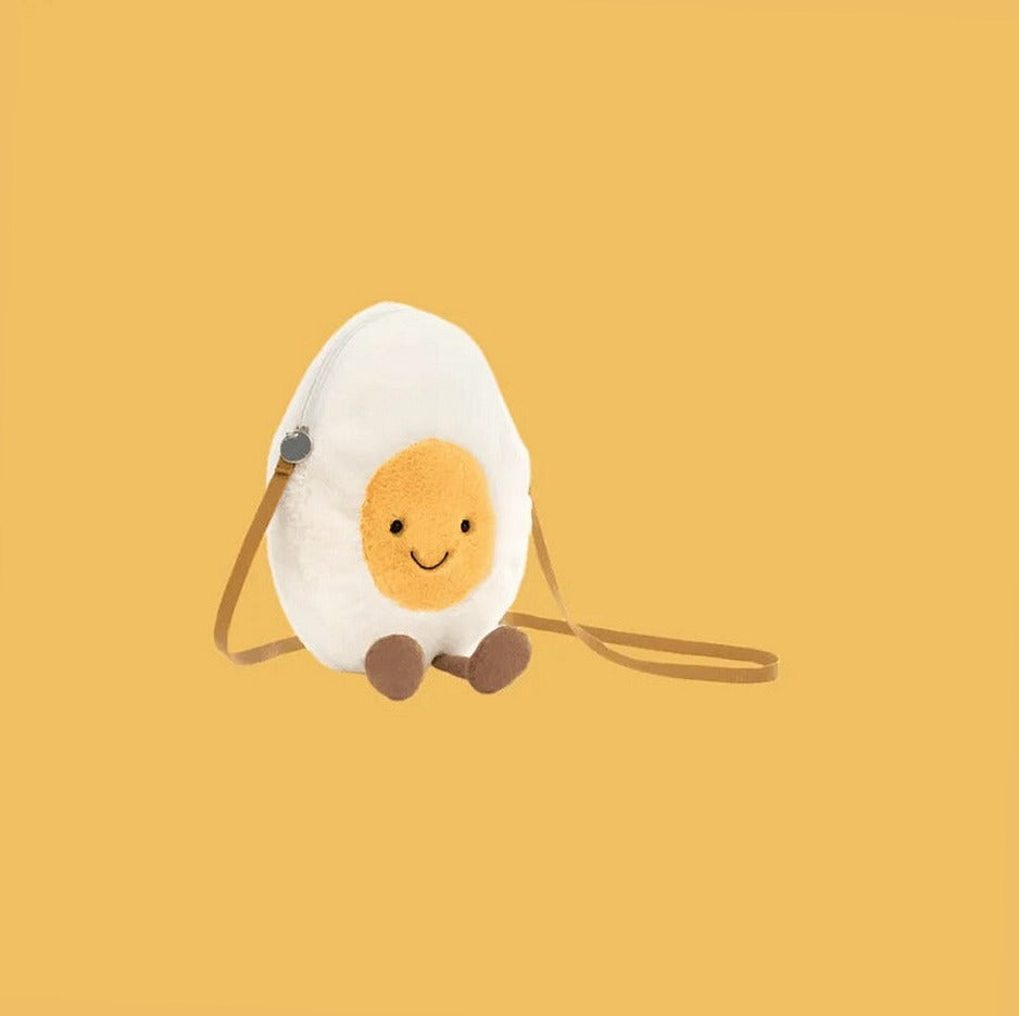 Amuseables Happy Boiled Egg Bag — front view