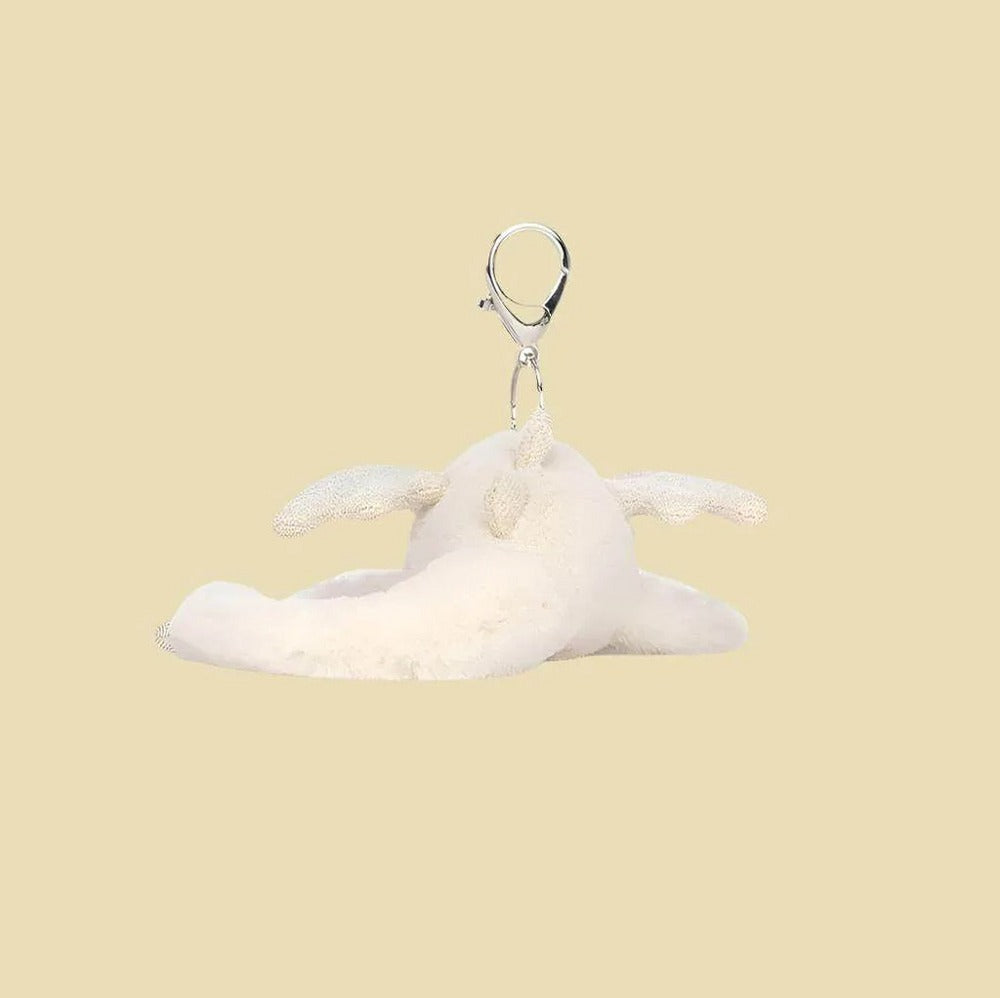 Snow Dragon Bag Charm — gallery view 3