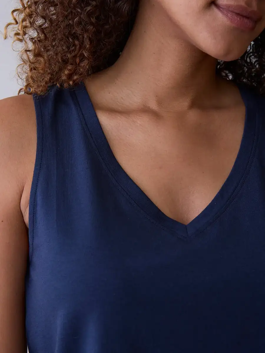 Astor V Neck Tank