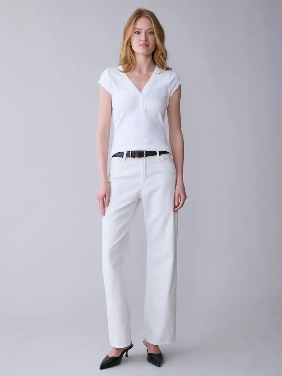 Cap Sleeve Carter Top