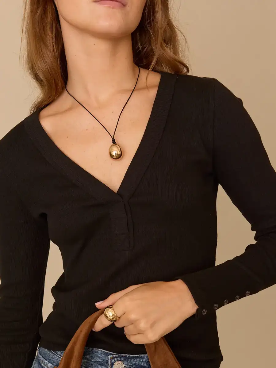 Long Sleeve Carter Top