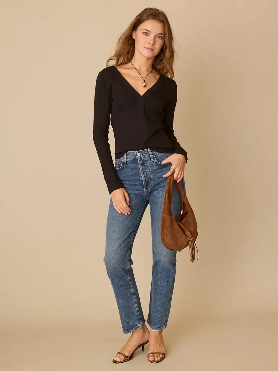 Long Sleeve Carter Top
