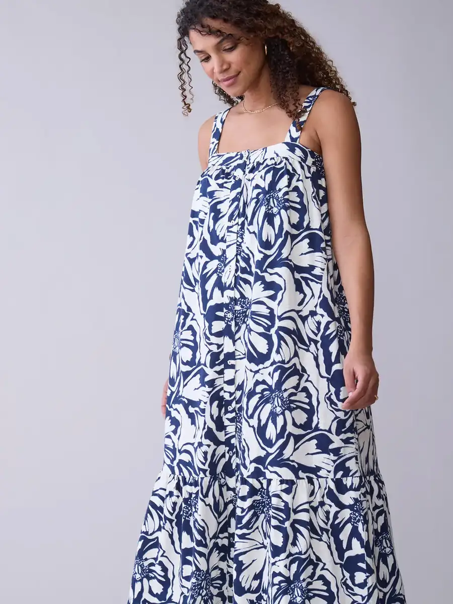 Printed Amalfi Dress