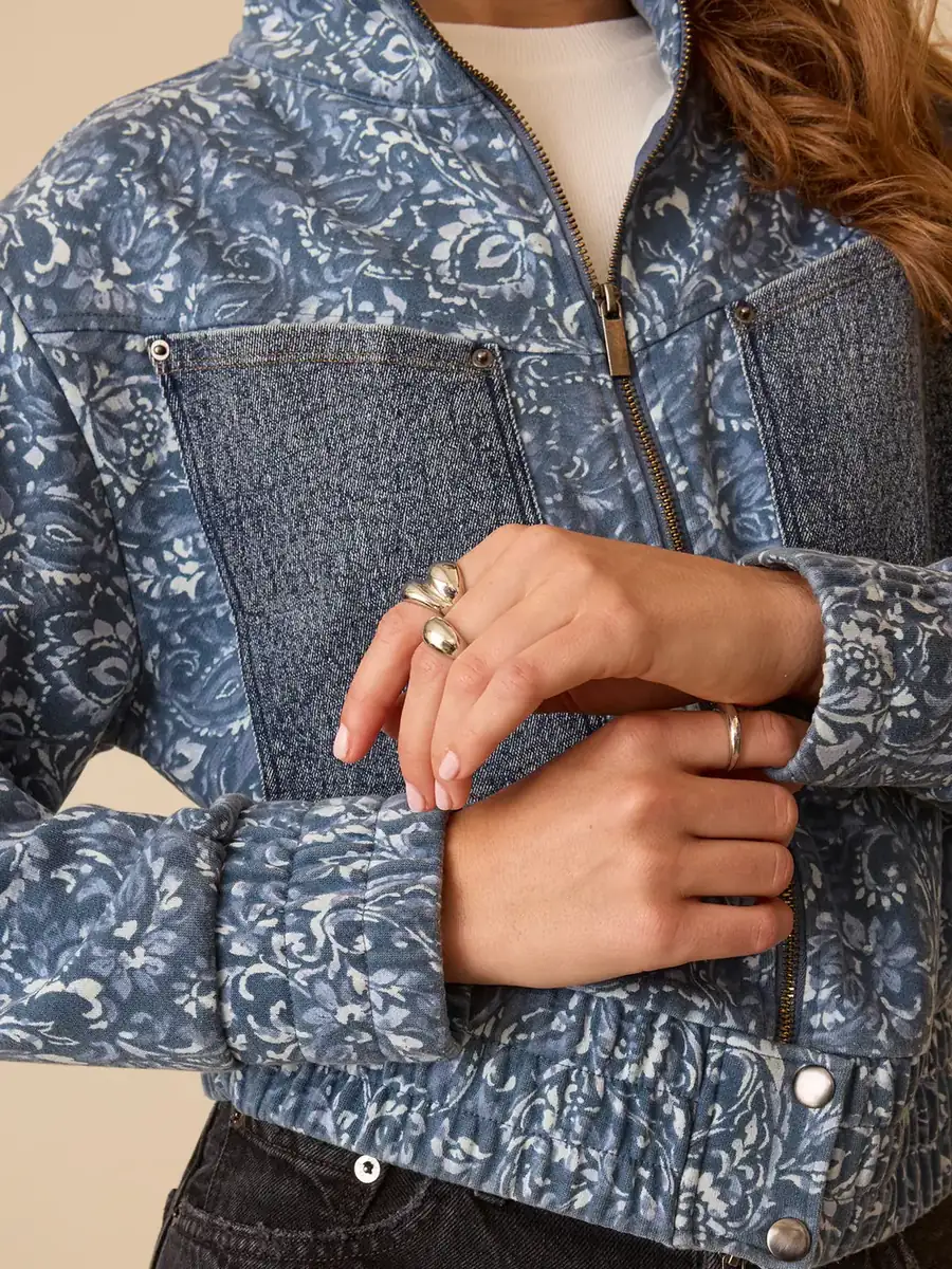 Printed Berkeley Jacket